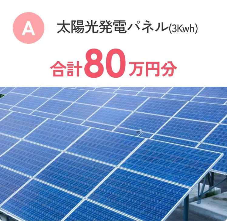 A 太陽光発電パネル