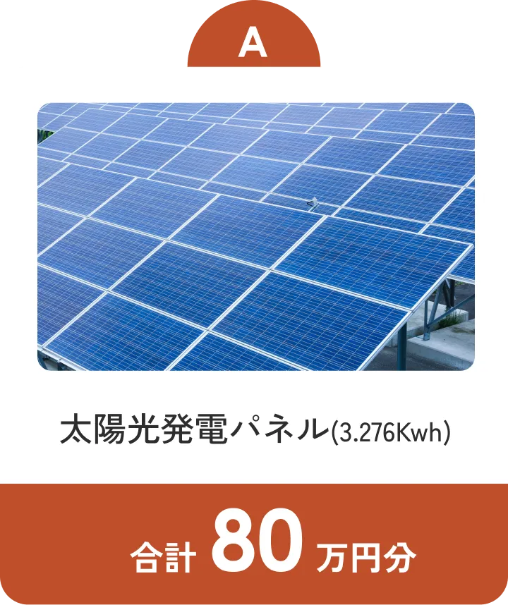 A 太陽光発電パネル