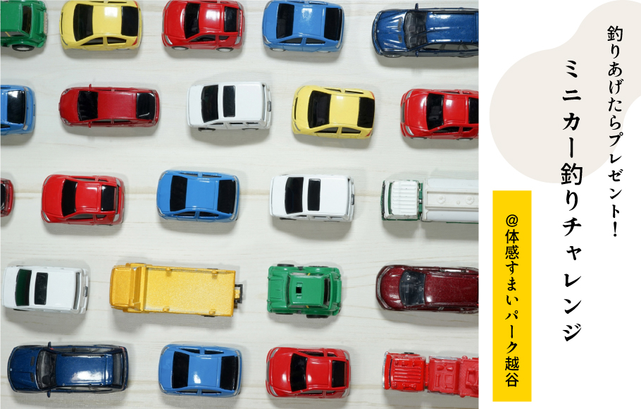 ミニカー釣り