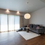 モダンテイストのリビング