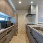 使いやすく整理されたキッチン