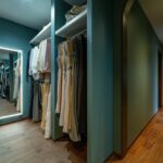 大容量のウォークインクローゼット