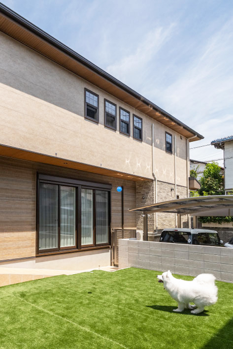 愛犬と暮らす家