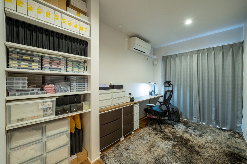 集中できる仕事部屋