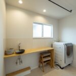 物が少なく整理された水回り