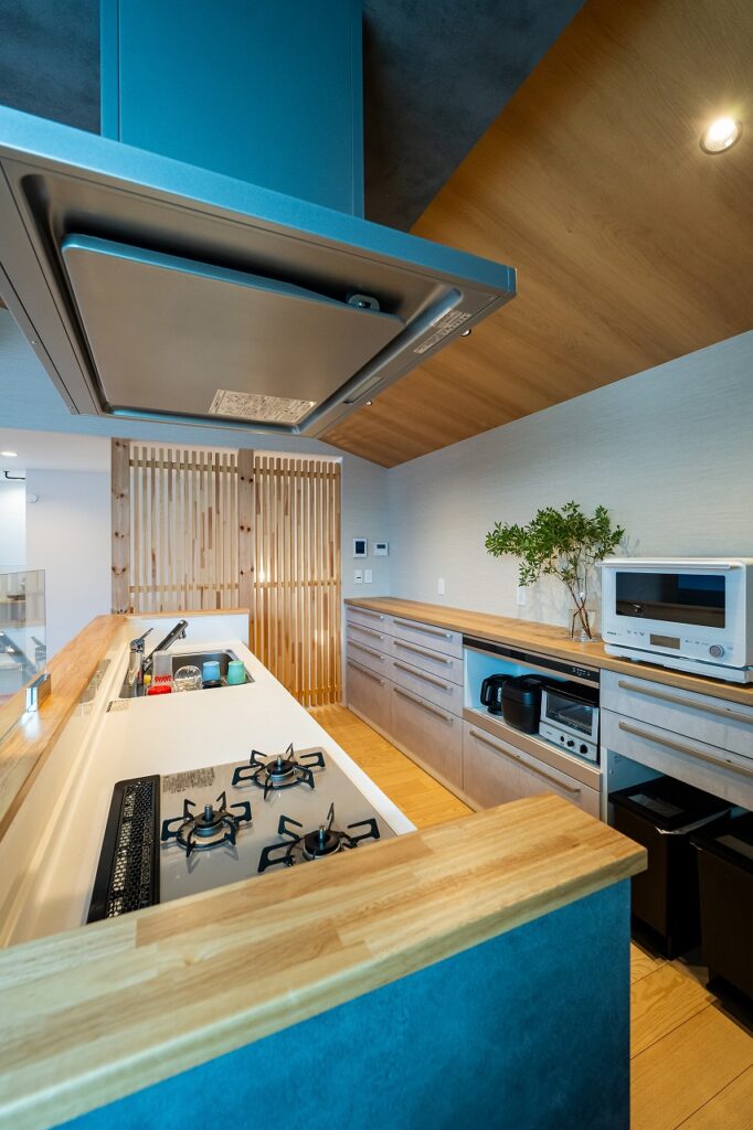 整理されたキッチン